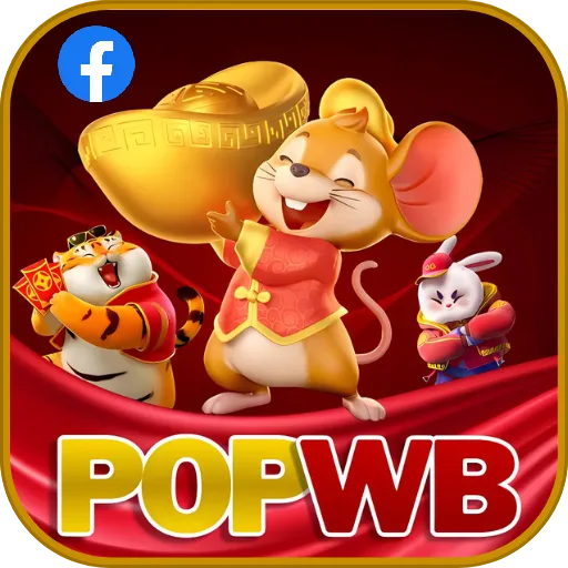Imagem promovendo a página oficial da popwb no Facebook